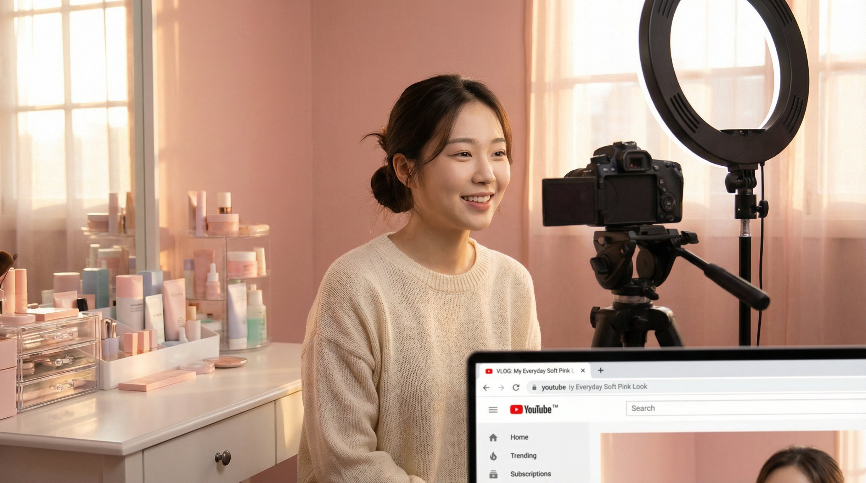 糖心vlog美妆视频教程